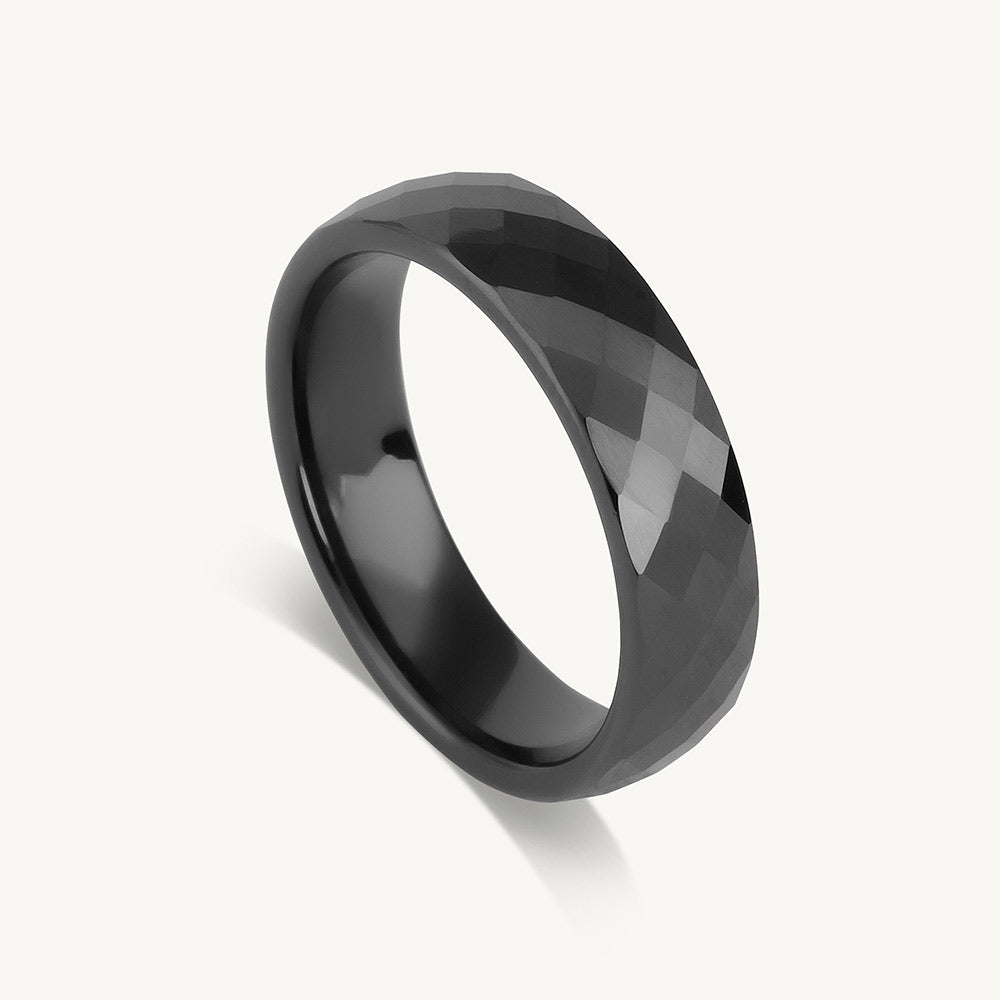 Cross Check Box Black Ring