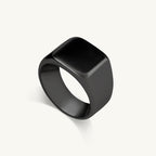 Classic Black Square Ring