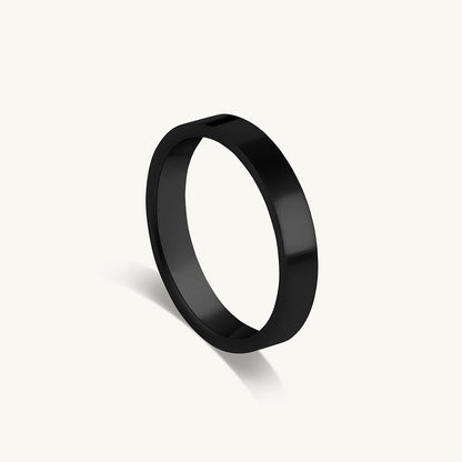 Vintage Black Band Ring