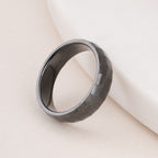 Black Check Box Ring