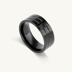 Dazzling Black Stone Ring