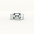 Dual Stone Set Stratum 925 Silver Men's Ring