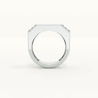 Edge of Eternity Men's Ring - 925 Silver