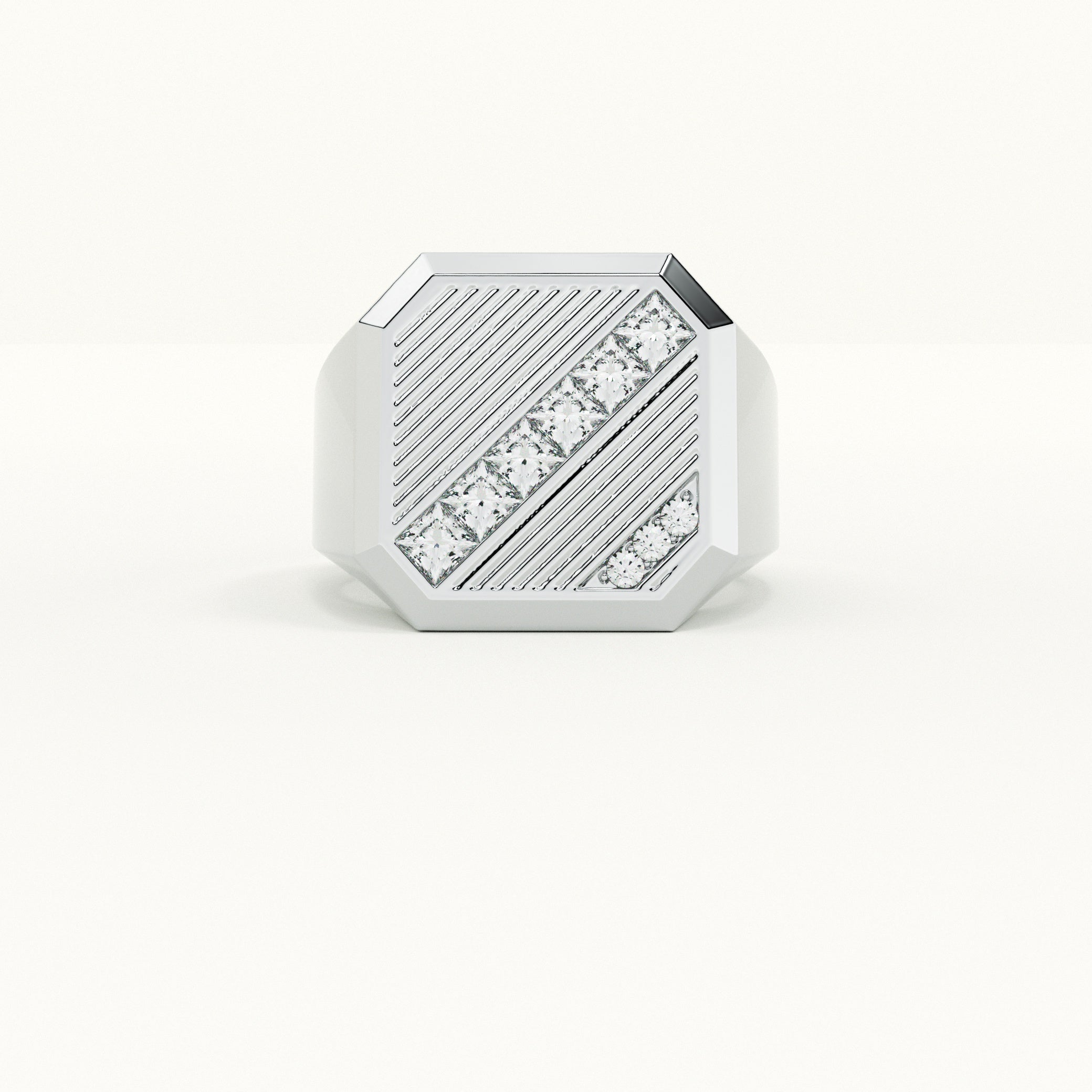 Bold Men's 925 Silver Ring