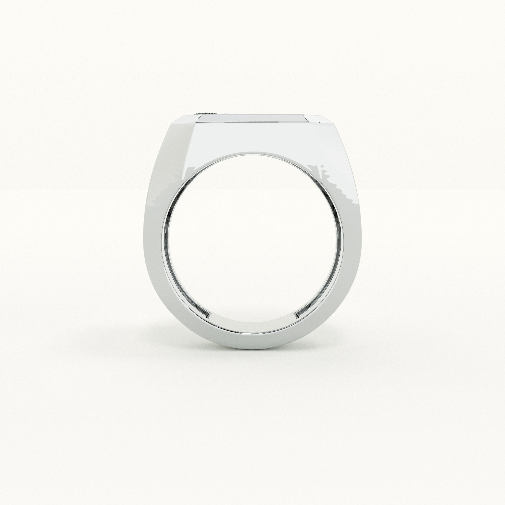 Bold Men's 925 Silver Ring