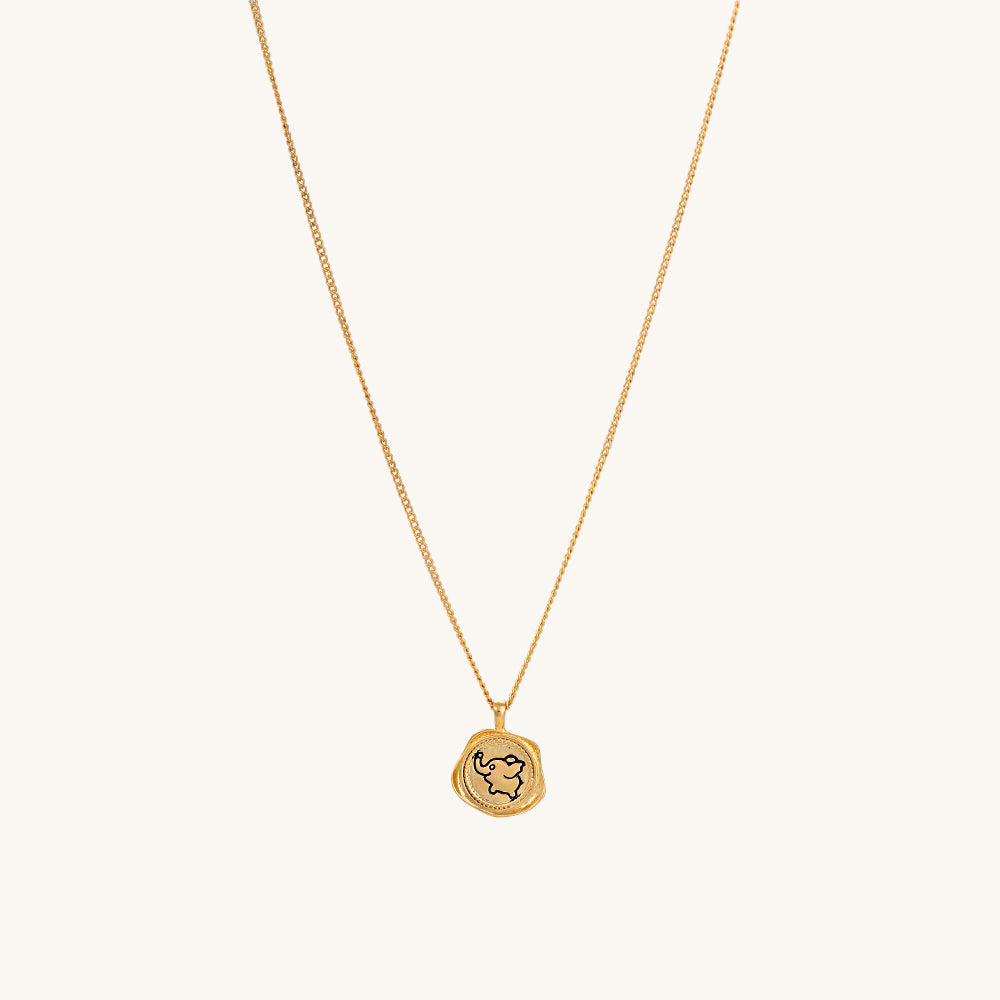 Cute Elephant Necklace