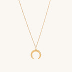 Delicate Horn Necklace