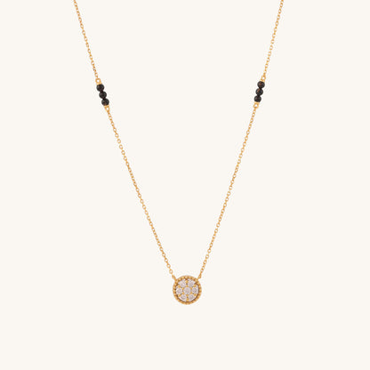 Tvasti Diamond Mangalsutra | BIS Hallmarked | 18k Gold Vermeil