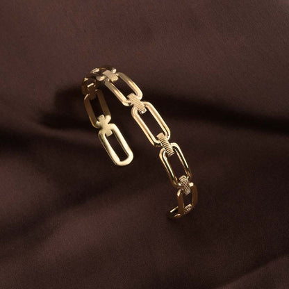 Minimalist Gold Link Bracelet