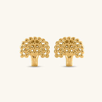 Golden Tree Earrings