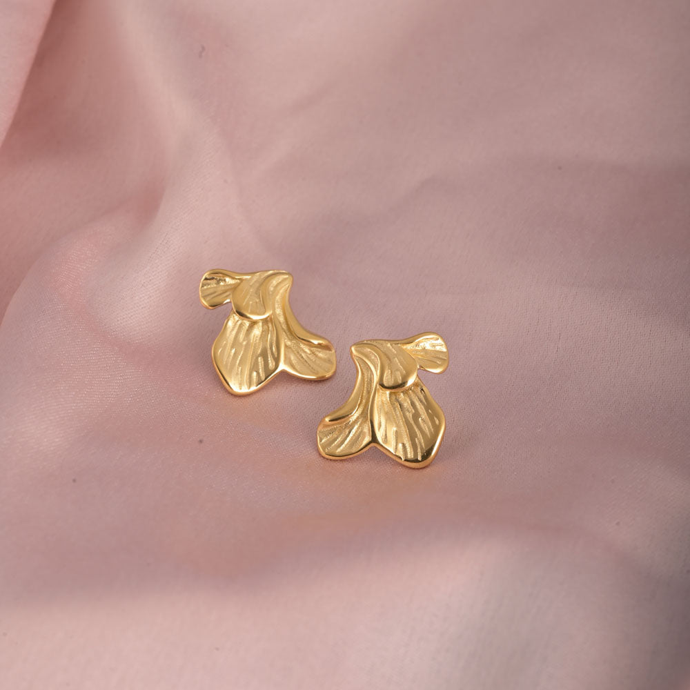 Molten Leaves Earrings