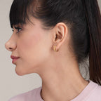 Classic Textured Hoops