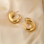 Curved Modernity Earrings