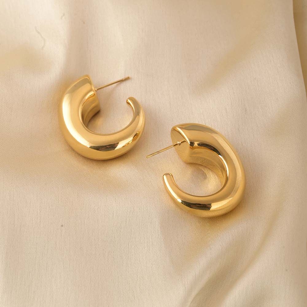 Curved Modernity Earrings