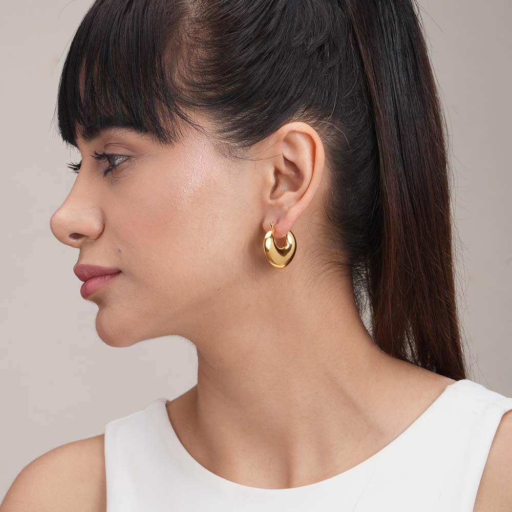 Golden Adore Earrings