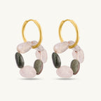 Boho Gold Hoop Earrings