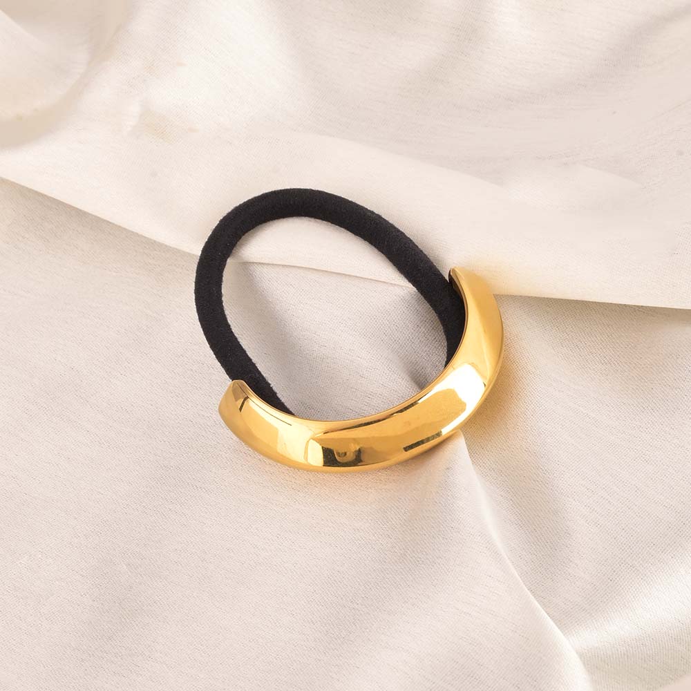 Curve Hair Tie | Gold
