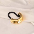 Double Curve Hair Tie | Gold