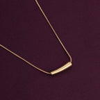 Egg Plant Pendant Necklace