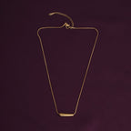 Egg Plant Pendant Necklace