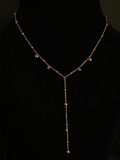 Tassel Beaded Necklace