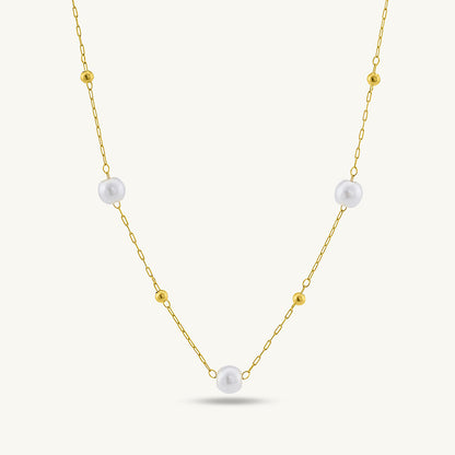Moonstone Cascade Necklace