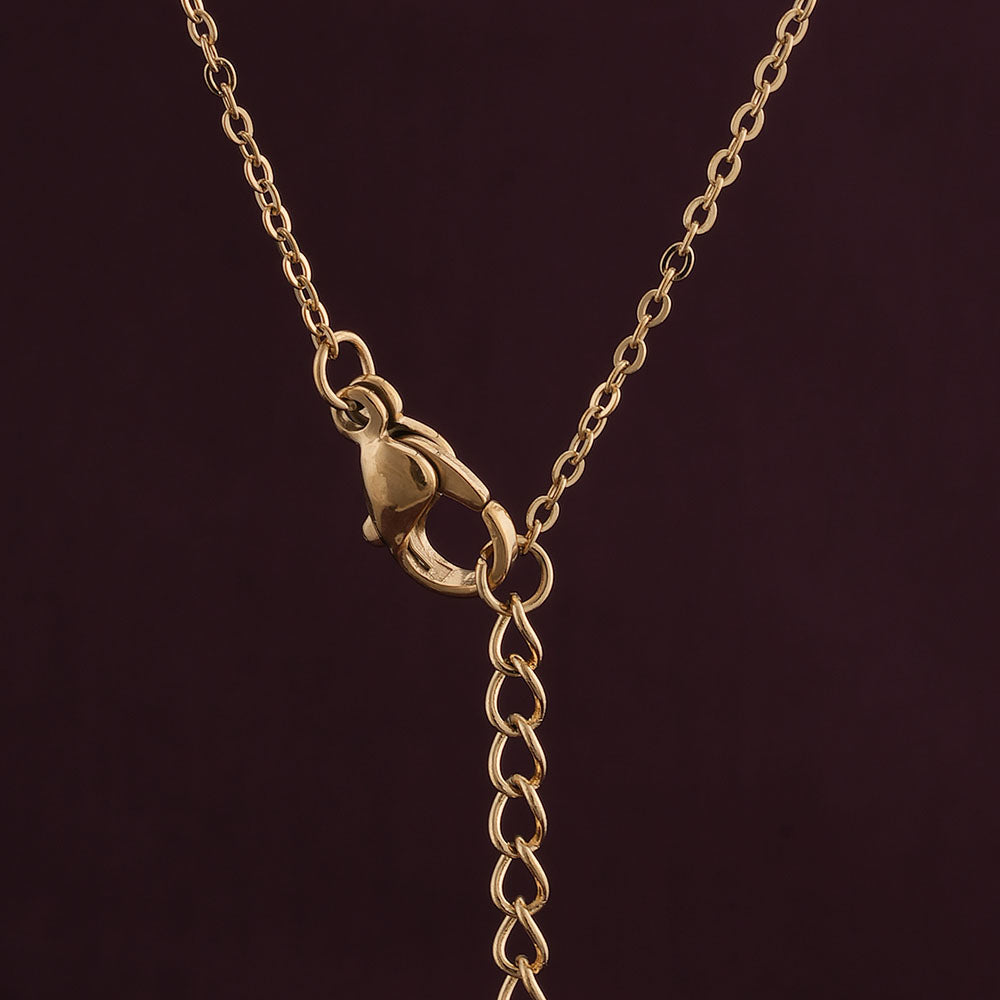 Couple Heart Pendant Necklace