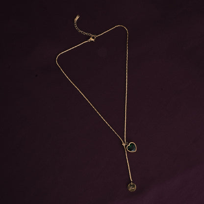 Emerald Love Necklace