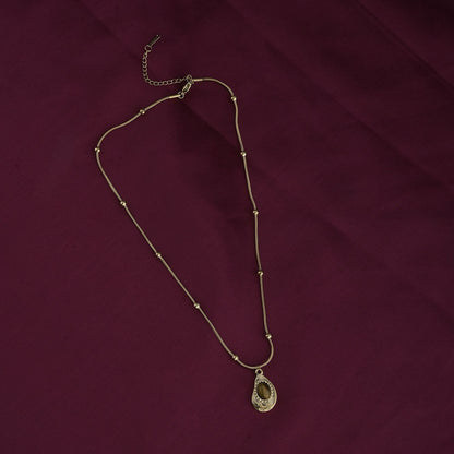 Unique Gold Bead Necklace