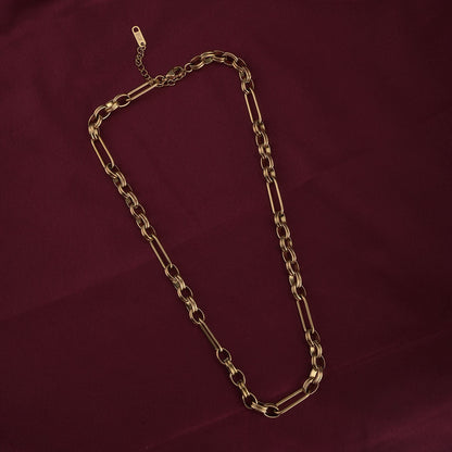 Gold Figaro Chain Necklace
