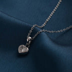 Bejeweled Heart Necklace