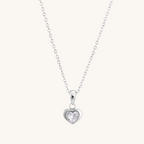 Bejeweled Heart Necklace