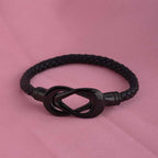 Black Leather Bracelet