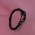Black Leather Bracelet