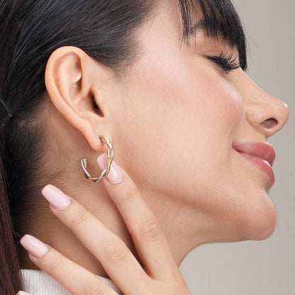 Spiral Fusion Earrings
