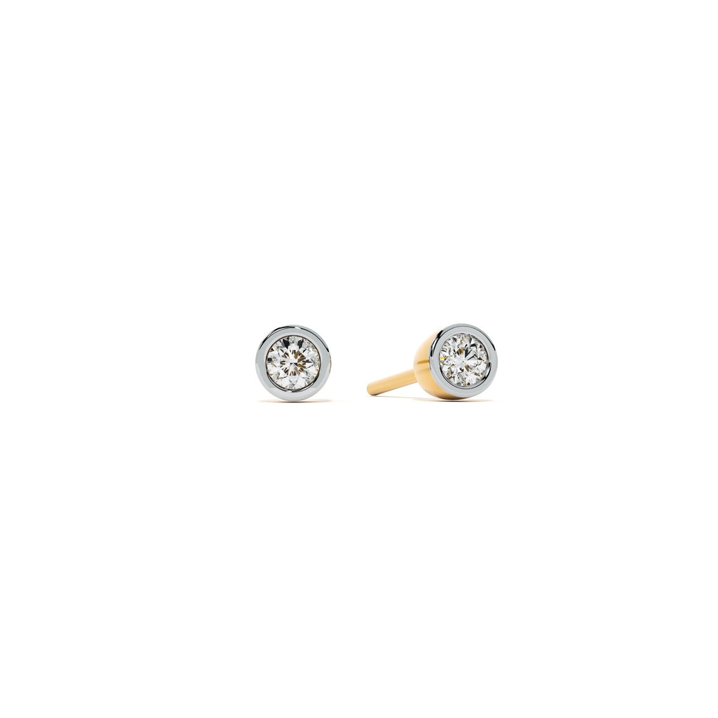 Classic Gem 9KT Gold Lab Grown Diamond Stud Earring