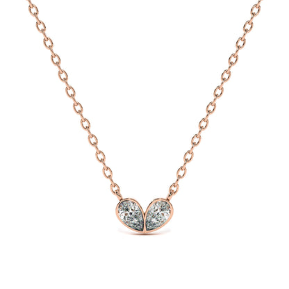 Forever Together 9KT Gold Lab Grown Diamond Necklace