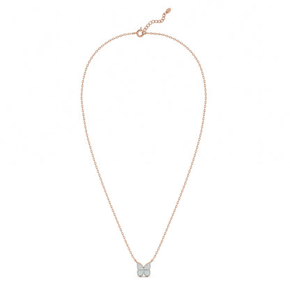 Butterfly Bliss 9KT Gold Lab Grown Diamond Necklace