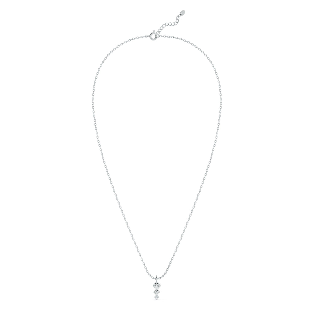 Diamond Trio 9KT Gold Lab Grown Diamond Pendant