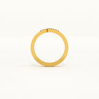 Celestial V 9KT Gold Lab Grown Diamond Ring