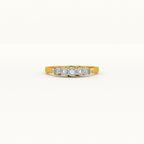 Cascade 9KT Gold Lab Grown Diamond Ring