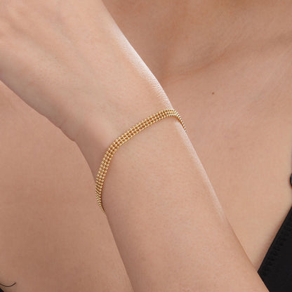 Gold Classic Link Bracelet