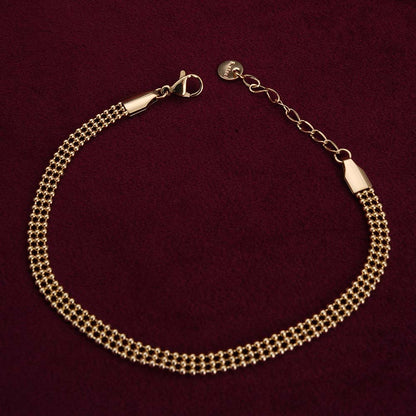 Gold Classic Link Bracelet