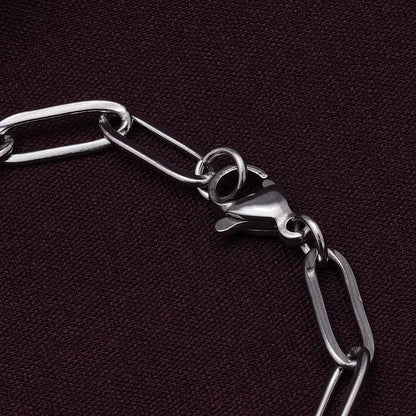 Heart Charm Silver Bracelet
