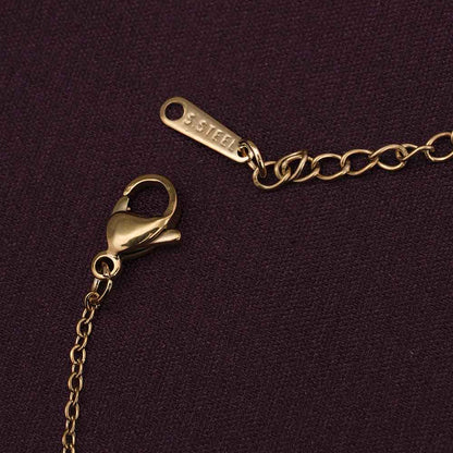 Gold Tone Zirconia Bracelet