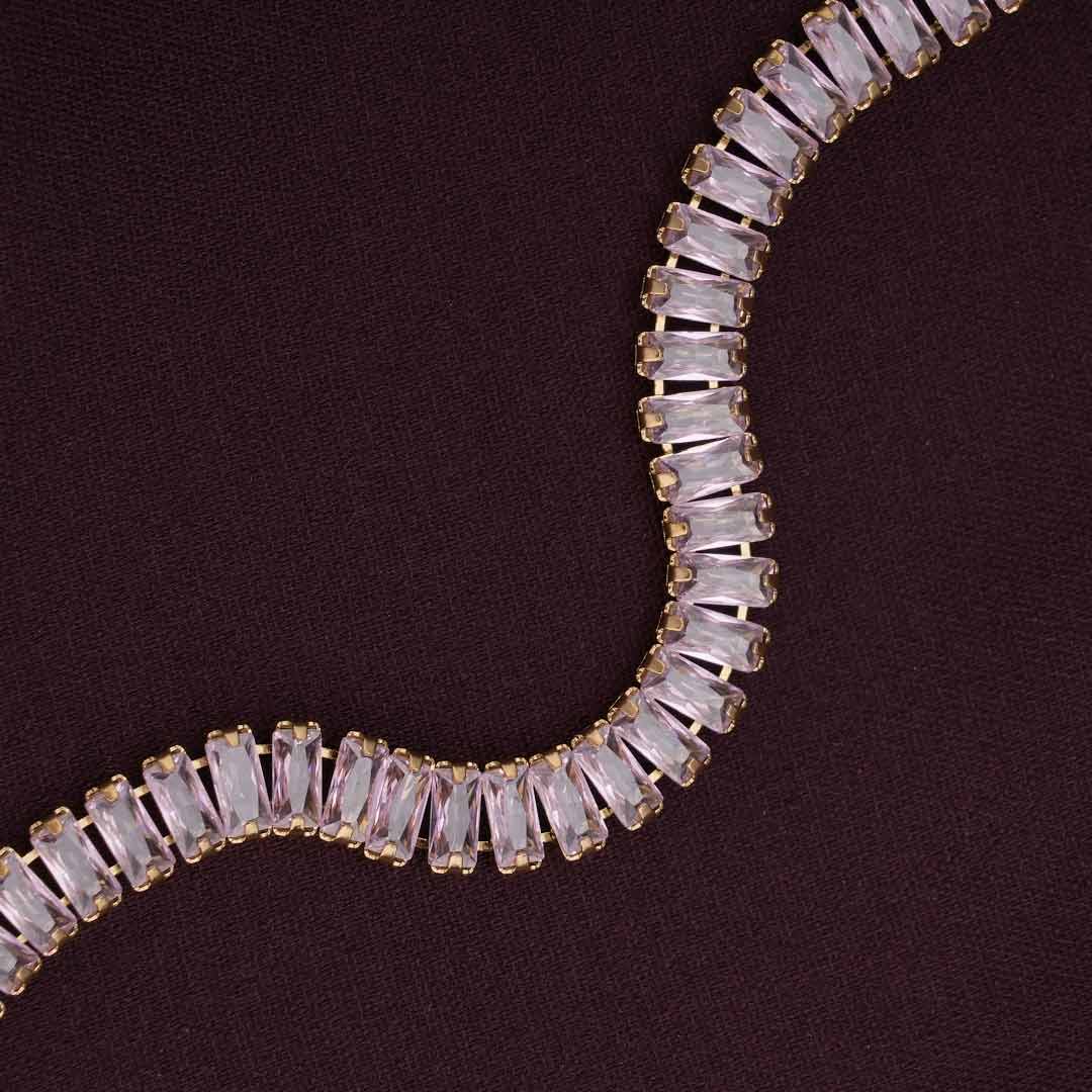 Corral Haze Pink Stone Bracelet