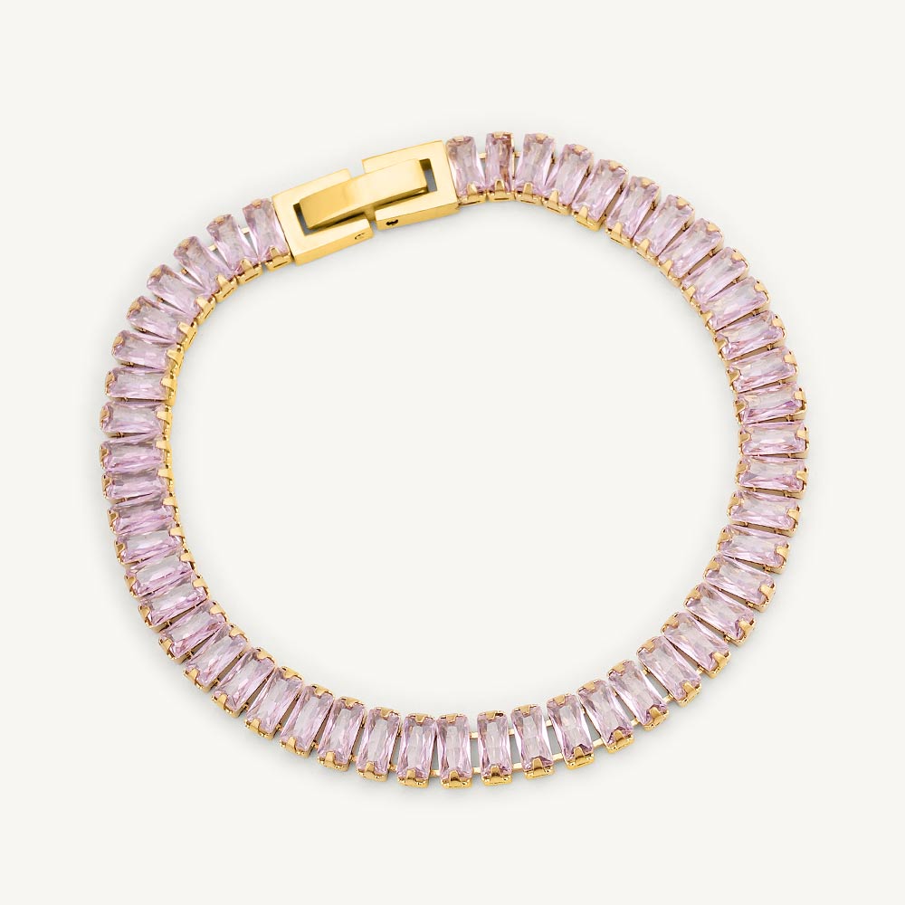 Corral Haze Pink Stone Bracelet