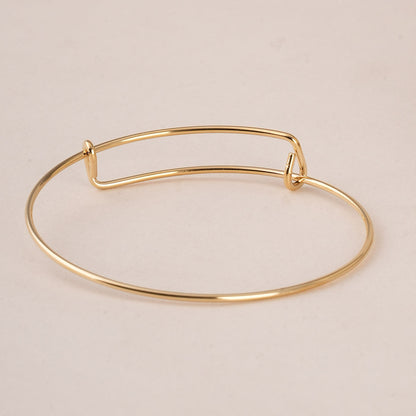 Expandable Bangle Antique Gold Bracelet