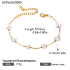 Classical Baroque Pearl Bracelet