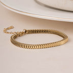 Classic Gold Snake Chain Bracelet